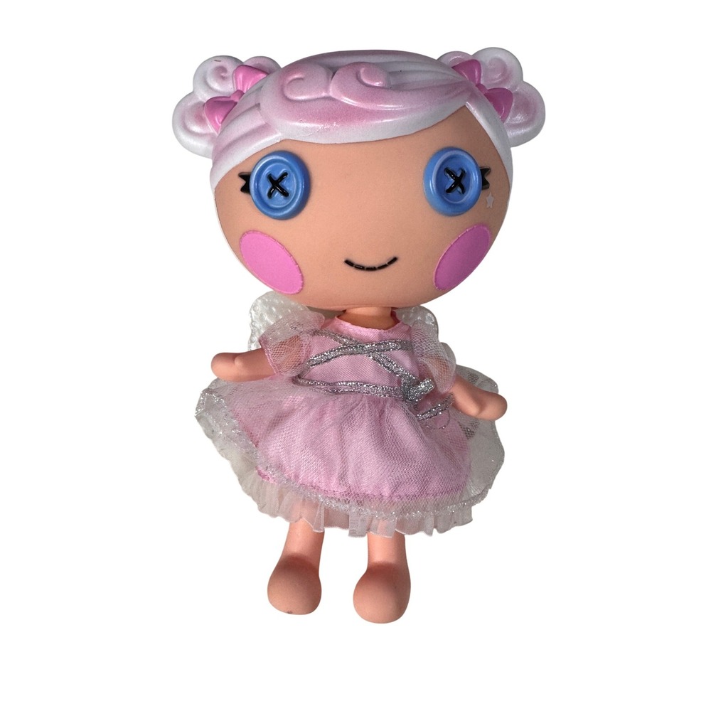 RARE Lalaloopsy Littles 10th Anniversary Breeze E Sky Tutu‎ Silver Glitter Wings